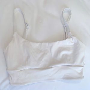 Balance Athletica Scoop Bra - White - XXS